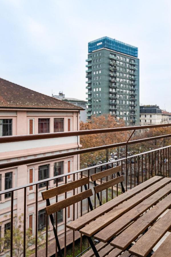 Ferienwohnung Montello Livings, Exclusive Terrace And Skyline View Mailand Exterior foto