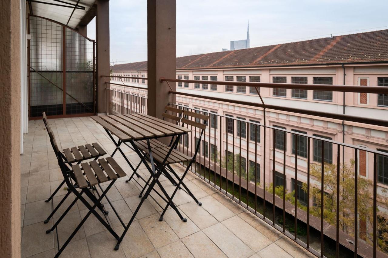 Ferienwohnung Montello Livings, Exclusive Terrace And Skyline View Mailand Exterior foto
